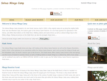 Tablet Screenshot of deutsch.selous-mbega-camp.com
